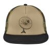 Flat Bill Snapback Trucker Cap Thumbnail