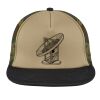 Flat Bill Snapback Trucker Cap Thumbnail