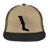 Flat Bill Snapback Trucker Cap Thumbnail