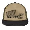 Flat Bill Snapback Trucker Cap Thumbnail