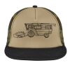 Flat Bill Snapback Trucker Cap Thumbnail