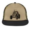 Flat Bill Snapback Trucker Cap Thumbnail