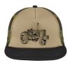 Flat Bill Snapback Trucker Cap Thumbnail