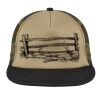 Flat Bill Snapback Trucker Cap Thumbnail