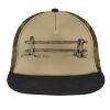Flat Bill Snapback Trucker Cap Thumbnail