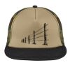 Flat Bill Snapback Trucker Cap Thumbnail
