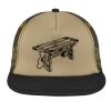 Flat Bill Snapback Trucker Cap Thumbnail