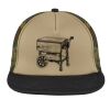 Flat Bill Snapback Trucker Cap Thumbnail