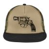 Flat Bill Snapback Trucker Cap Thumbnail