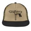 Flat Bill Snapback Trucker Cap Thumbnail