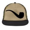 Flat Bill Snapback Trucker Cap Thumbnail
