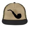Flat Bill Snapback Trucker Cap Thumbnail
