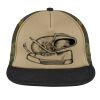 Flat Bill Snapback Trucker Cap Thumbnail