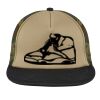 Flat Bill Snapback Trucker Cap Thumbnail