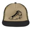 Flat Bill Snapback Trucker Cap Thumbnail