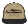 Flat Bill Snapback Trucker Cap Thumbnail