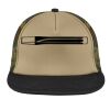 Flat Bill Snapback Trucker Cap Thumbnail