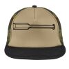 Flat Bill Snapback Trucker Cap Thumbnail