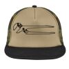 Flat Bill Snapback Trucker Cap Thumbnail