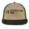 Flat Bill Snapback Trucker Cap Thumbnail