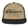 Flat Bill Snapback Trucker Cap Thumbnail