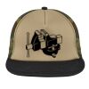 Flat Bill Snapback Trucker Cap Thumbnail