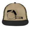 Flat Bill Snapback Trucker Cap Thumbnail