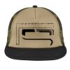 Flat Bill Snapback Trucker Cap Thumbnail