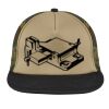 Flat Bill Snapback Trucker Cap Thumbnail