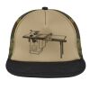 Flat Bill Snapback Trucker Cap Thumbnail
