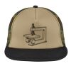 Flat Bill Snapback Trucker Cap Thumbnail