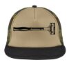Flat Bill Snapback Trucker Cap Thumbnail