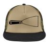 Flat Bill Snapback Trucker Cap Thumbnail