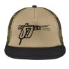 Flat Bill Snapback Trucker Cap Thumbnail