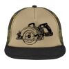 Flat Bill Snapback Trucker Cap Thumbnail