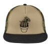 Flat Bill Snapback Trucker Cap Thumbnail