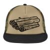 Flat Bill Snapback Trucker Cap Thumbnail