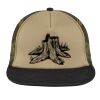 Flat Bill Snapback Trucker Cap Thumbnail
