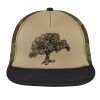 Flat Bill Snapback Trucker Cap Thumbnail