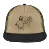 Flat Bill Snapback Trucker Cap Thumbnail