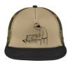 Flat Bill Snapback Trucker Cap Thumbnail