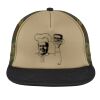 Flat Bill Snapback Trucker Cap Thumbnail