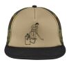 Flat Bill Snapback Trucker Cap Thumbnail
