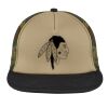 Flat Bill Snapback Trucker Cap Thumbnail