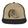 Flat Bill Snapback Trucker Cap Thumbnail