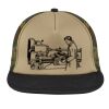 Flat Bill Snapback Trucker Cap Thumbnail