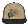 Flat Bill Snapback Trucker Cap Thumbnail