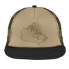 Flat Bill Snapback Trucker Cap Thumbnail