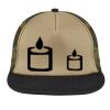 Flat Bill Snapback Trucker Cap Thumbnail