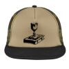 Flat Bill Snapback Trucker Cap Thumbnail